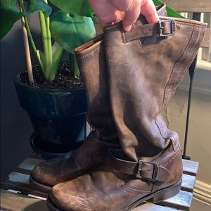 Frye motorcycle boot